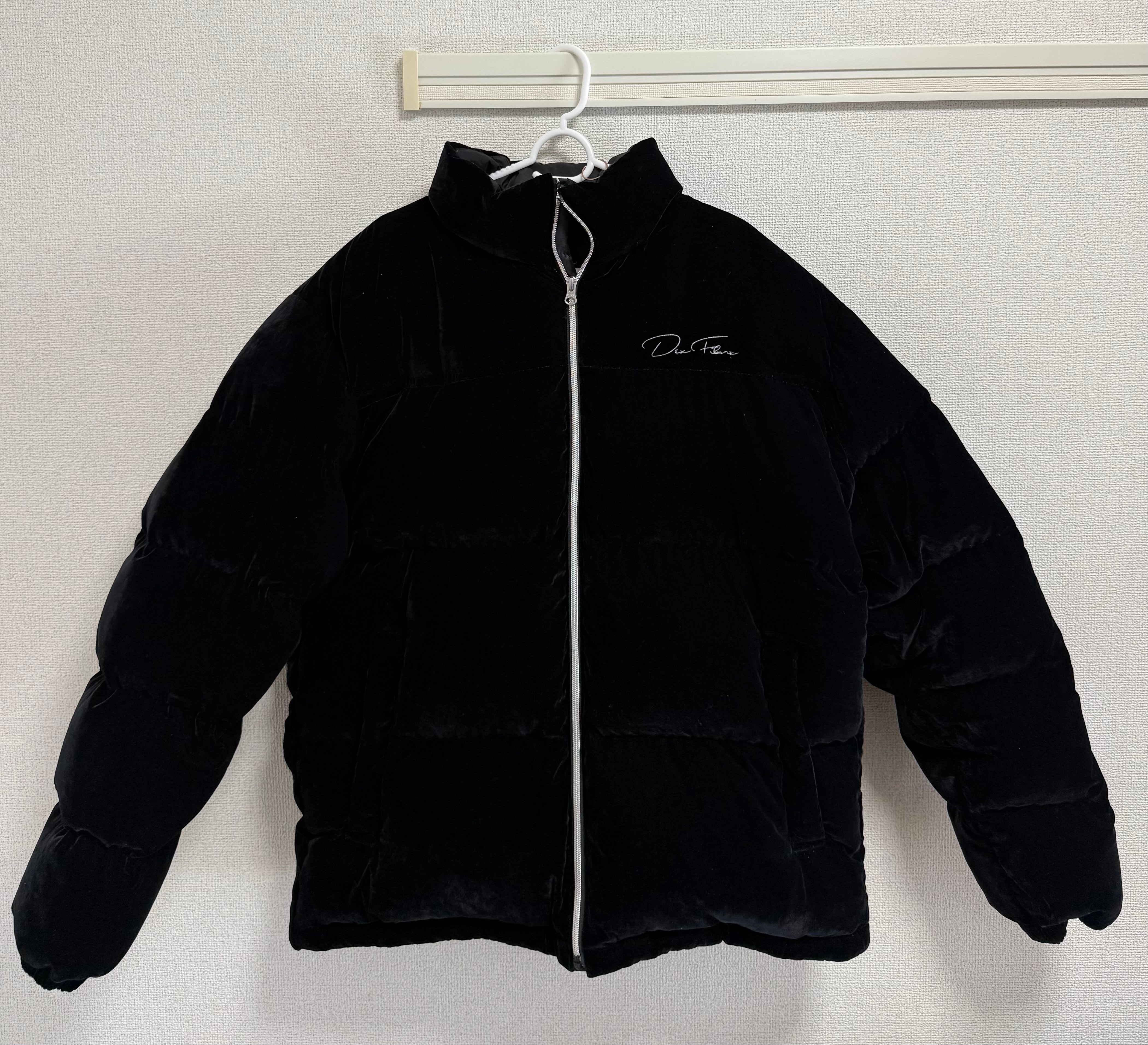 XLARGE x DexFilmz Velour Down Jacket "Black"