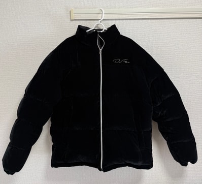 XLARGE x DexFilmz Velour Down Jacket "Black"