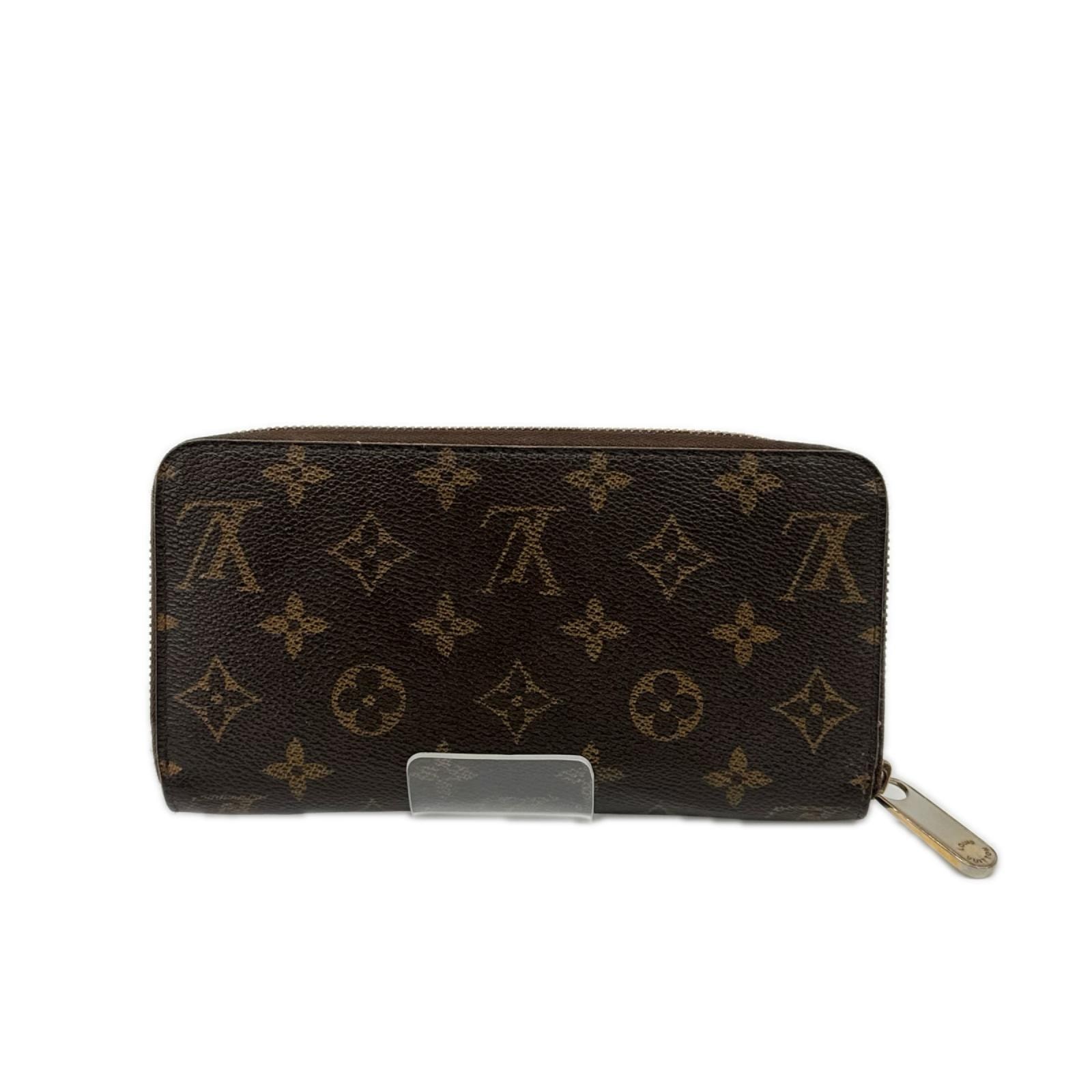 LOUIS VUITTON ルイヴィトン 長財布 C12132 モノグラム ラウンドファスナー M42616 ブラウン