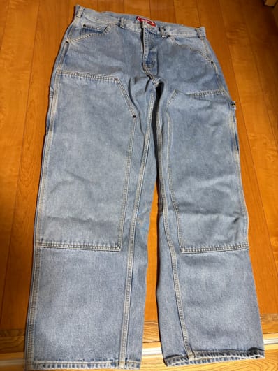 Supreme Double Knee Painter Pant "Washed Indigo" (24FW)