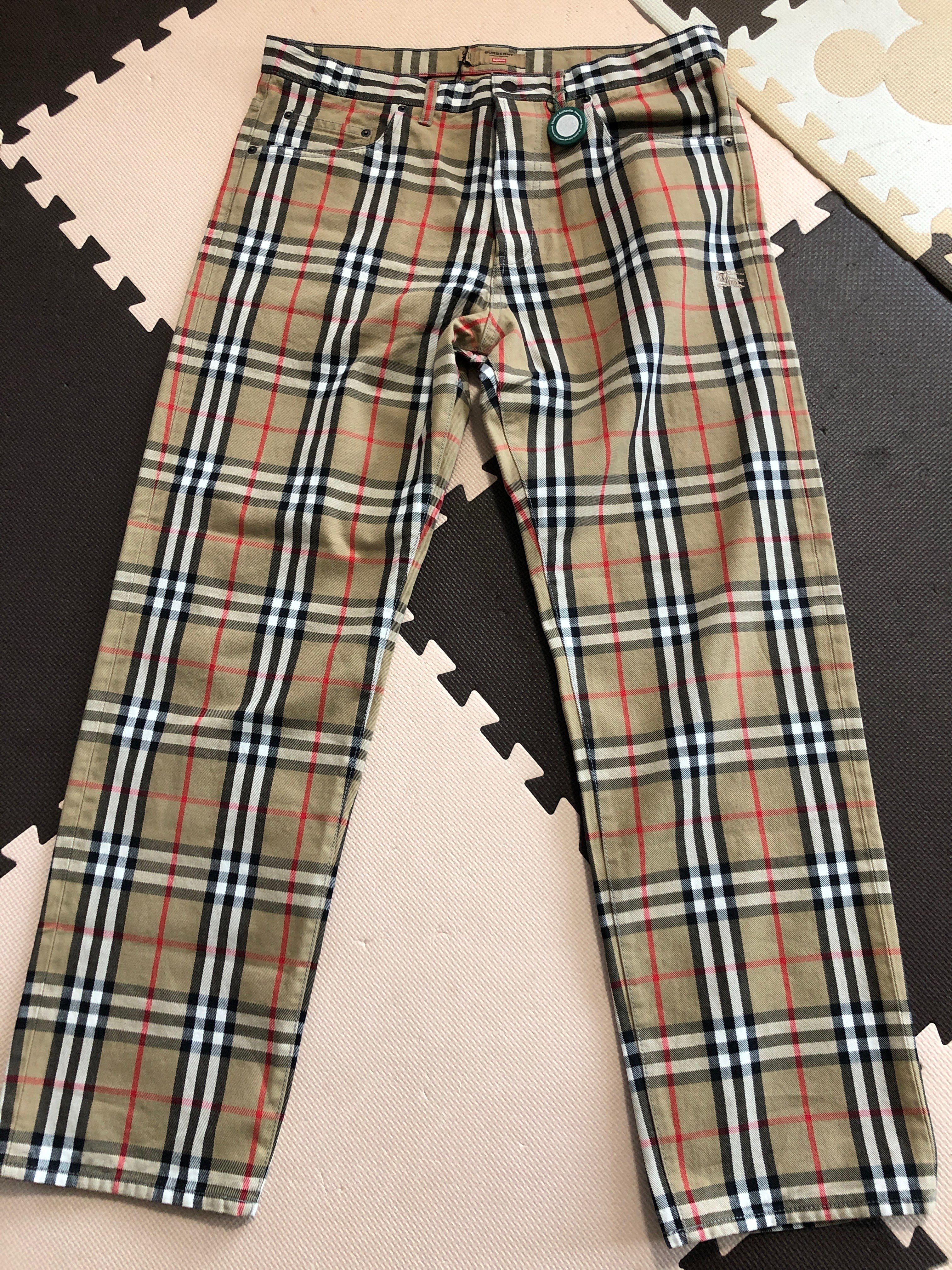 Supreme / Burberry Regular Jean "Beige"