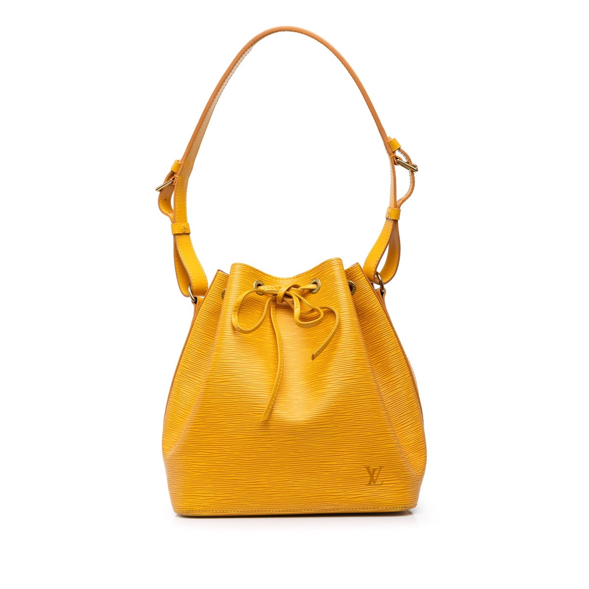 ルイ ヴィトン エピ プチノエ ワンショルダーバッグ M44109 タッシリイエロー レザー レディース LOUIS VUITTON 中古