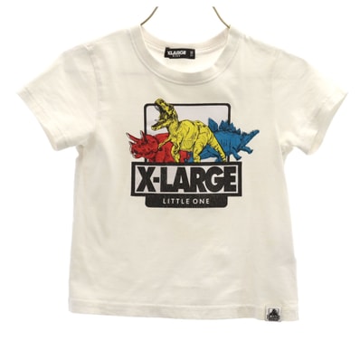 XLARGE エクストララージ 半袖 Tシャツ 110 ホワイト