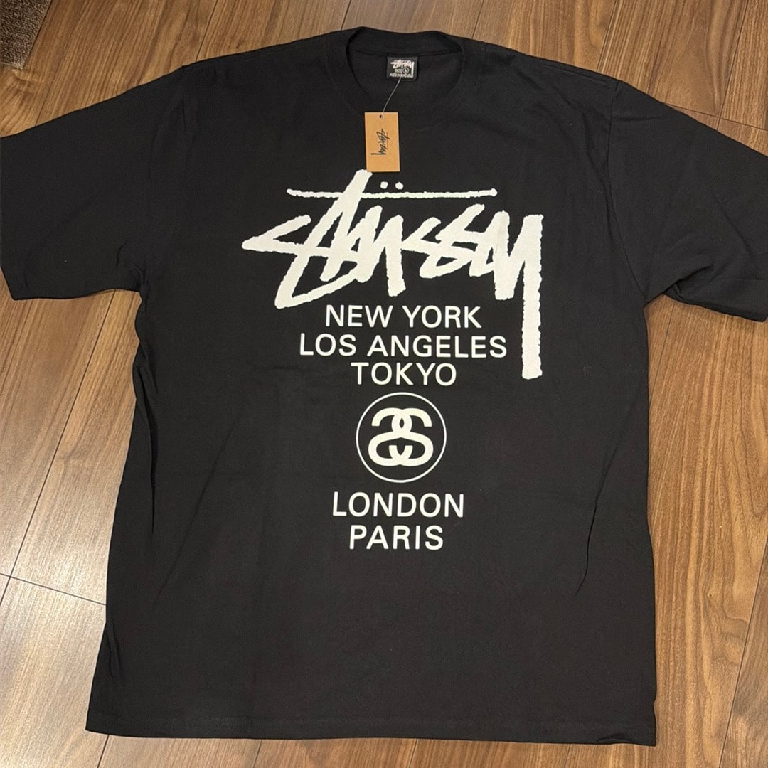 Stussy World Tour Tee "Black" (2025/2026) 3903962