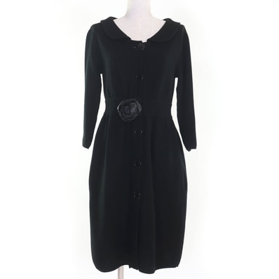 美品 クリスチャンディオール
コート ブラック レディース 40 1C24801GM528