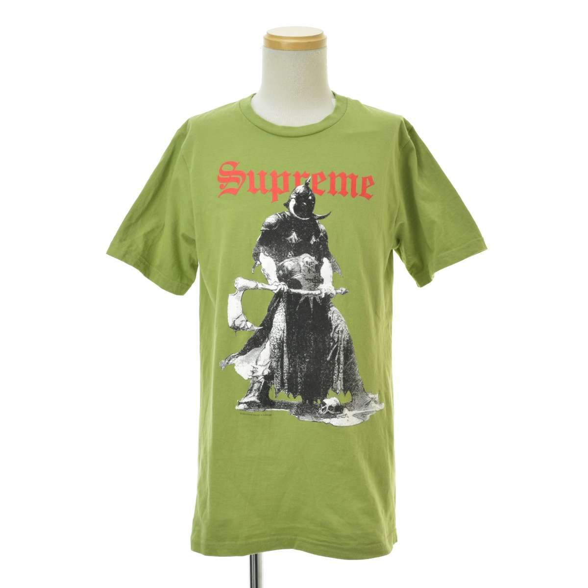 シュプリーム x フランクフラゼッタ デストラクション Tシャツ "モス"