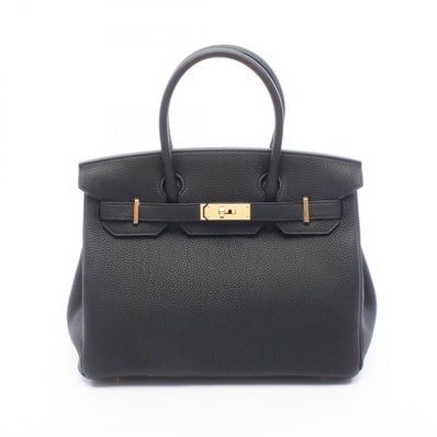 エルメス HERMES バーキン30 ハンドバッグ バッグ トゴ トゴ レディース ブラック系 【中古】