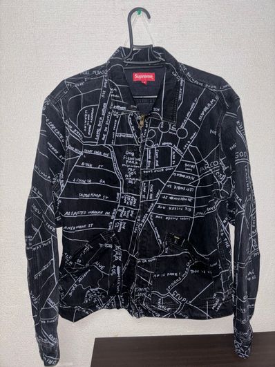Supreme Gonz Map Work Jacket "Black"