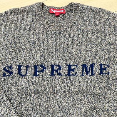 Supreme Contrast Logo Sweater Supreme Contrast Logo Sweater