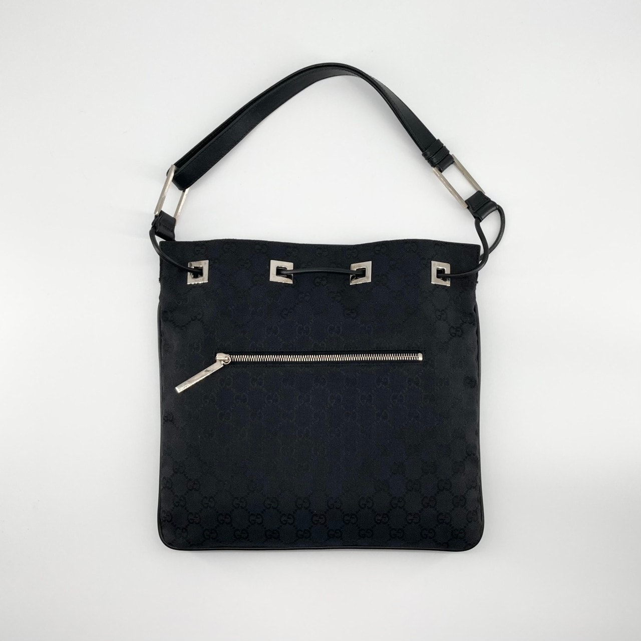 GUCCI(グッチ) GGキャンバス ワンショルダー 001/4021 ショルダーバッグ ブラック