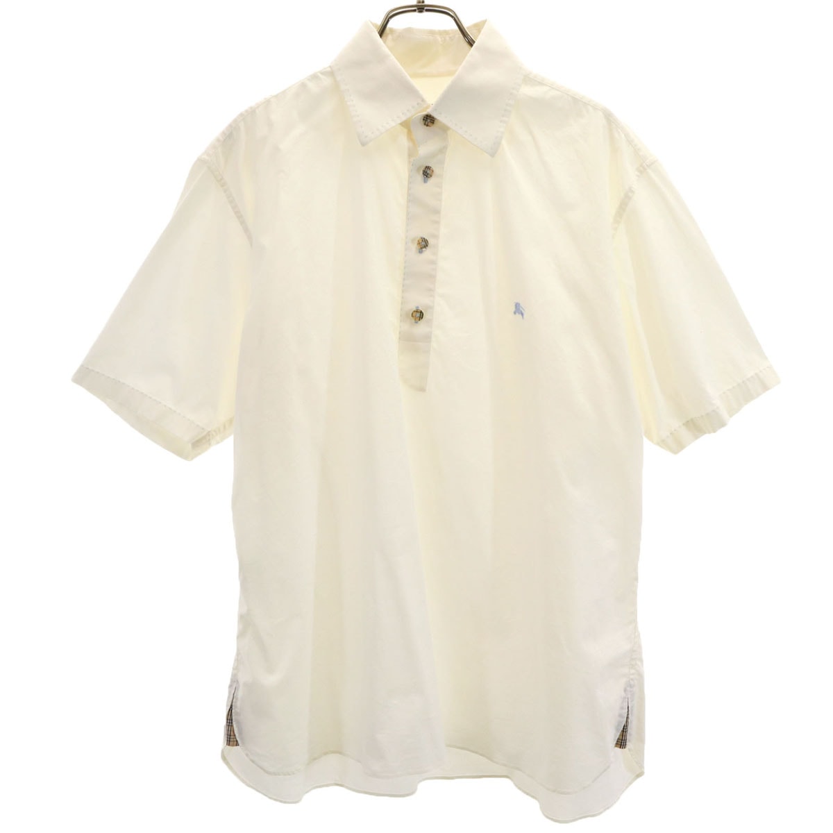 BURBERRY BLACK LABEL バーバリーブラックレーベル 半袖 シャツ 3 アイボリー