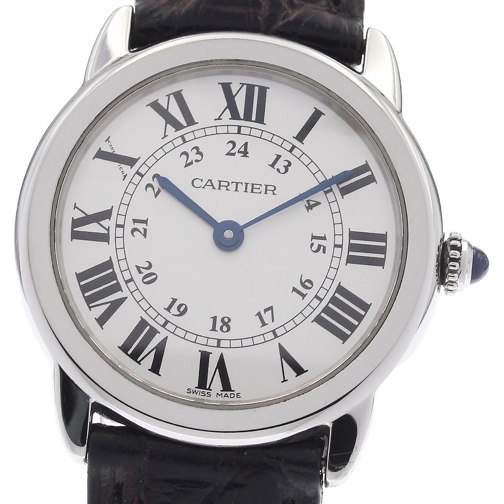カルティエ ロンドソロ SM  W6700155 レディース 【中古】