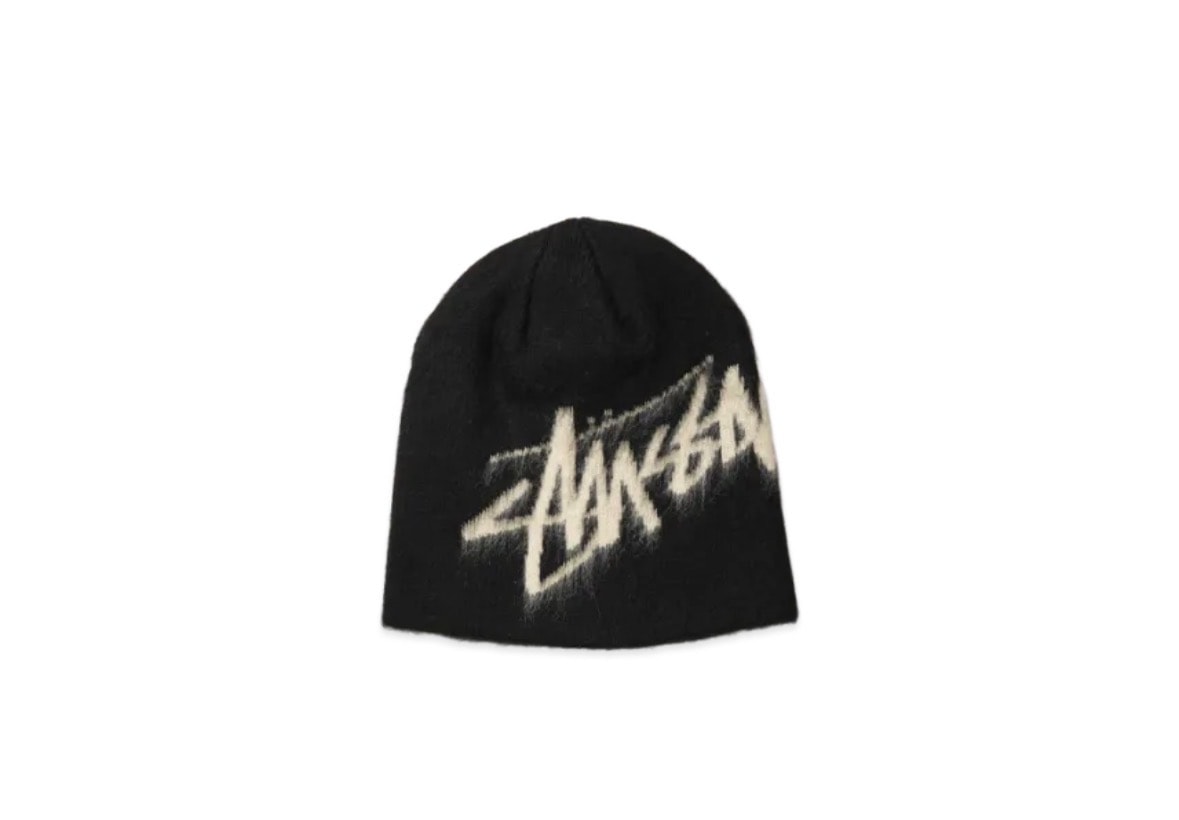 Stussy Brushed Out Stock Skullcap "Black" 