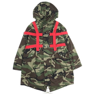 未使用品 セリーヌ
モッズコート カーキ系 メンズ 44 2W860494M