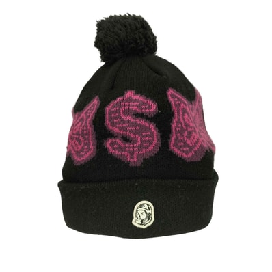 蝶プリントデザイン ニット帽子【1142184744178】