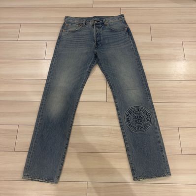 Stussy × LEVI'S Embossed 501 "Denim" A52180000