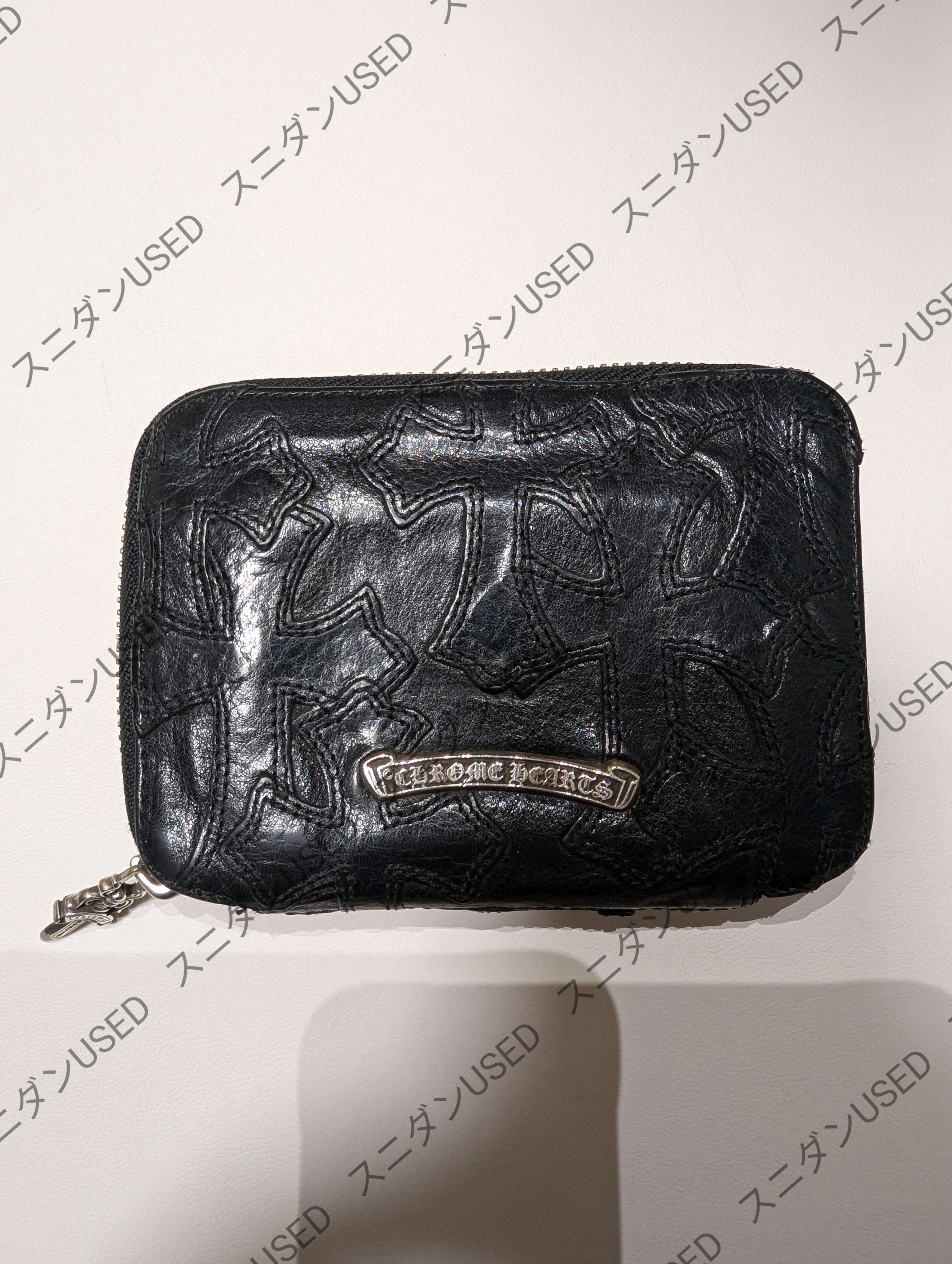 Chrome Hearts Vancel Wallet W / Semetary "Black"