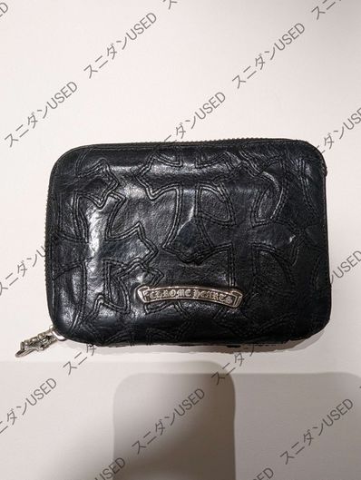 Chrome Hearts Vancel Wallet W / Semetary "Black"