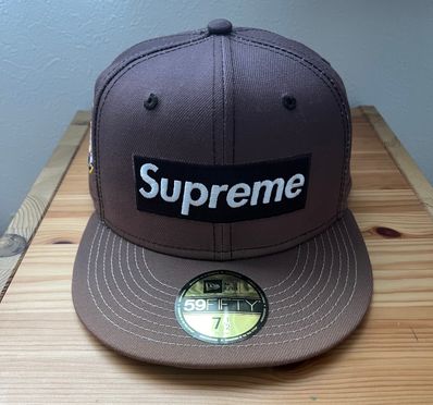 Supreme Gradient Box Logo New Era "Brown"