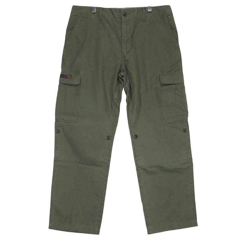 WTAPS ダブルタップス 17AW RE-ISSUE/TROUSERS.COTTON.RIPSTOP 172GWDT-OTM01S リイシュー トラウザーズ コットン リップ ストップ オリーブドラブ 6ポケット カーゴ パンツ ボトムス サイズL