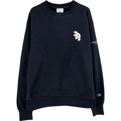 古着 チャンピオン Champion REVERSE WEAVE リバースウィーブ ロゴスウェットシャツ トレーナー メンズL相当/eaa610539