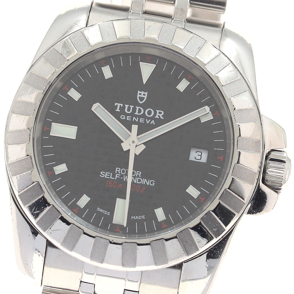 チュードル スポーツコレクション デイト 20010 メンズ 【中古】