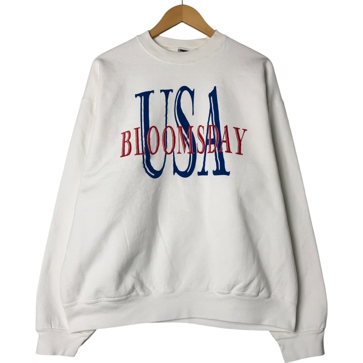 古着 90年代 フルーツオブザルーム FRUIT OF THE LOOM SUPERCOTTON スーパーコットン プリントスウェットシャツ トレーナー USA製 メンズXL相当 ヴィンテージ/eaa550761