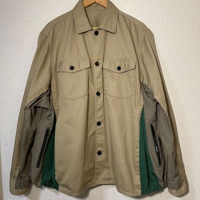 21年モデル sacai サカイ ワークジャケット カバーオール
