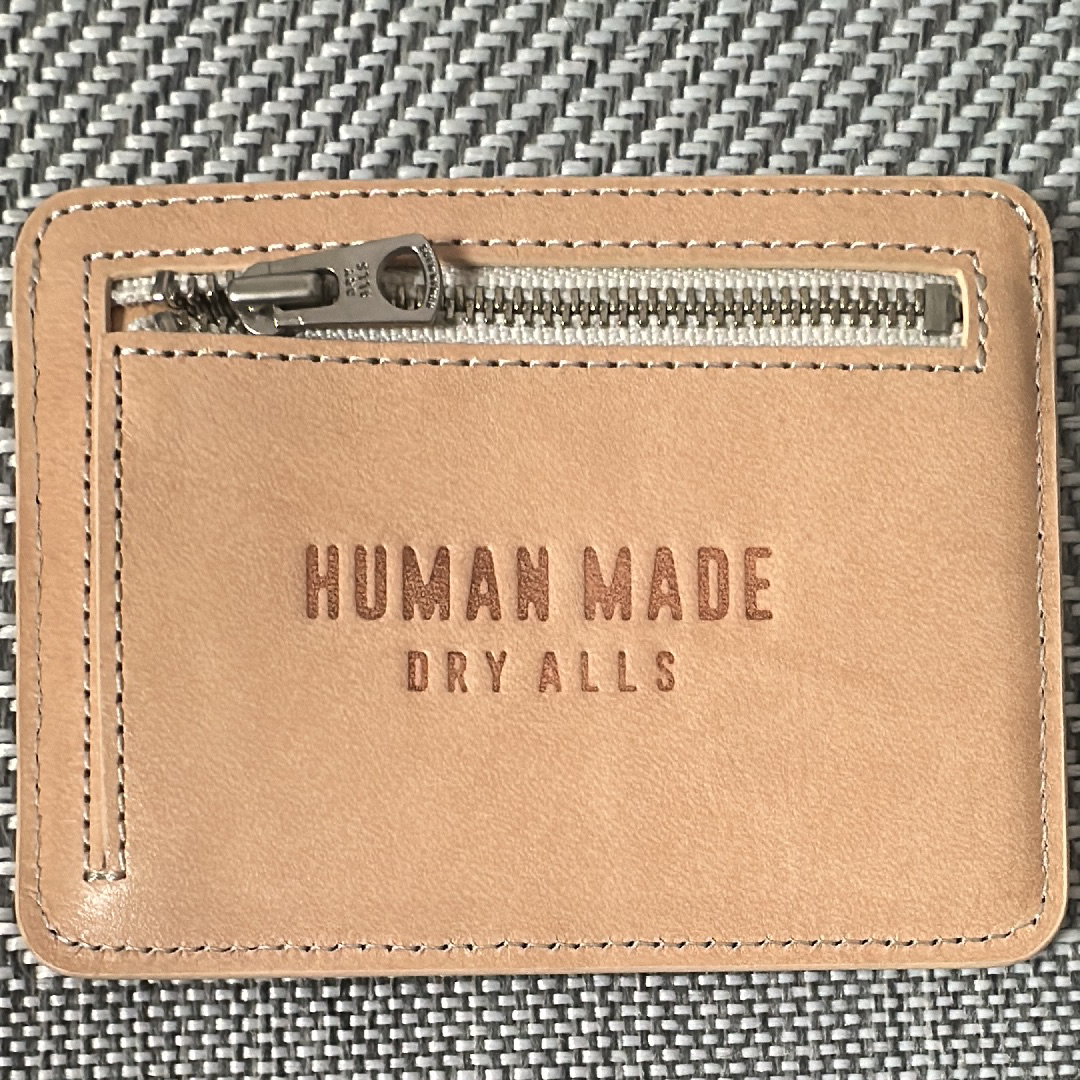 HUMAN MADE Leather Zip Wallet 