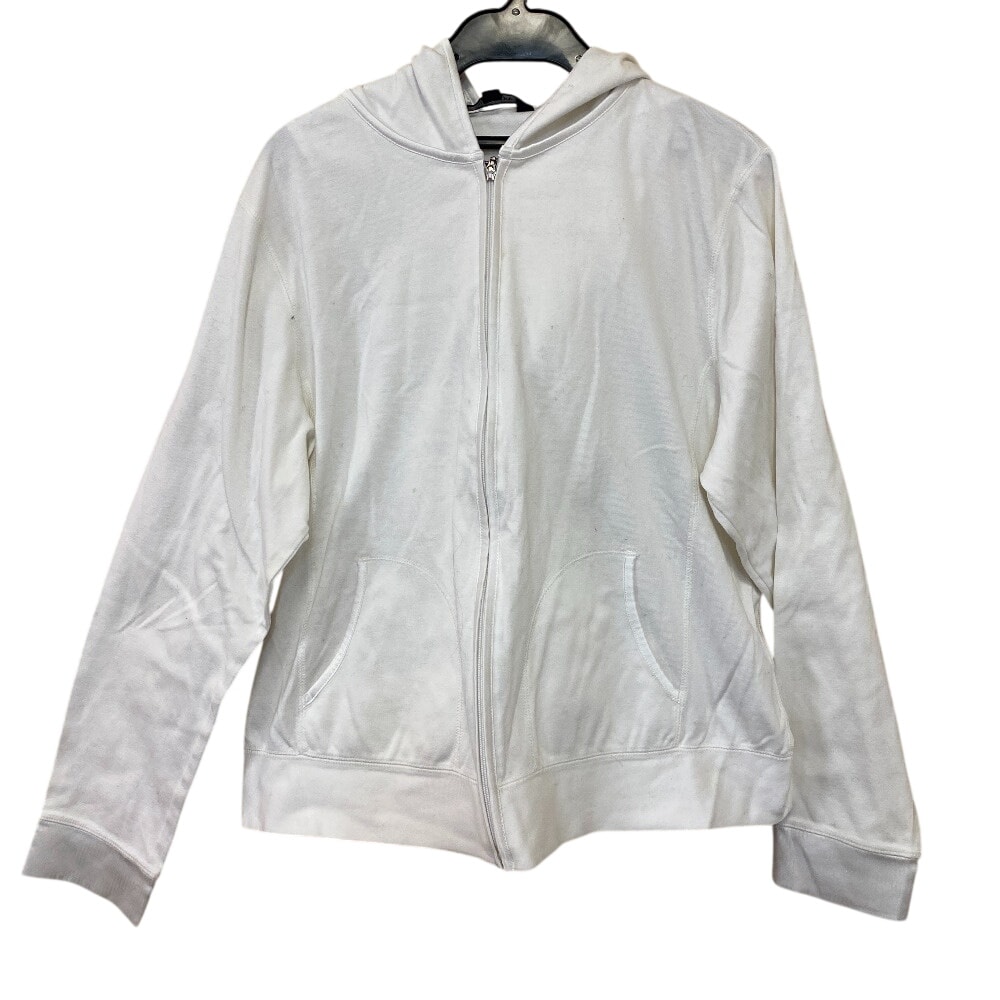 バーバリー BURBERRY パーカー ジップアップ ホワイト