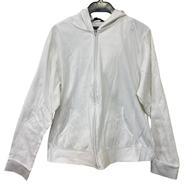 バーバリー BURBERRY パーカー ジップアップ ホワイト