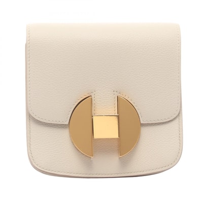 エルメス HERMES 2002 ベトン 二つ折り財布 財布 レザー エバーカラー ベトン D刻印(2019年製造) レディース グレー系 【中古】