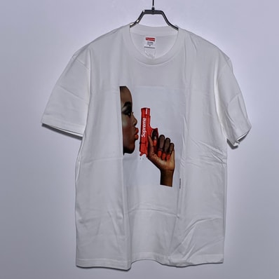Supreme Water Pistol Tee "White"