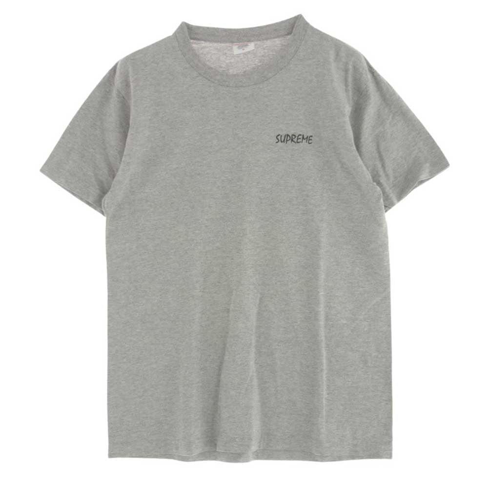 Supreme シュプリーム Tシャツ 13AW Joan Of Arc Tee ジャンヌ・ダルク クルーネック 半袖 Tシャツ グレー系 M【中古】