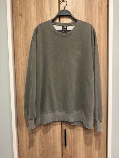 Supreme x The North Face Pigment Printed Crewneck "Olive"