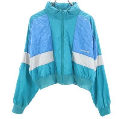 adidas アディダス 80s ヴィンテージ ナイロンジャケット XXL グリーン系 ビックサイズ