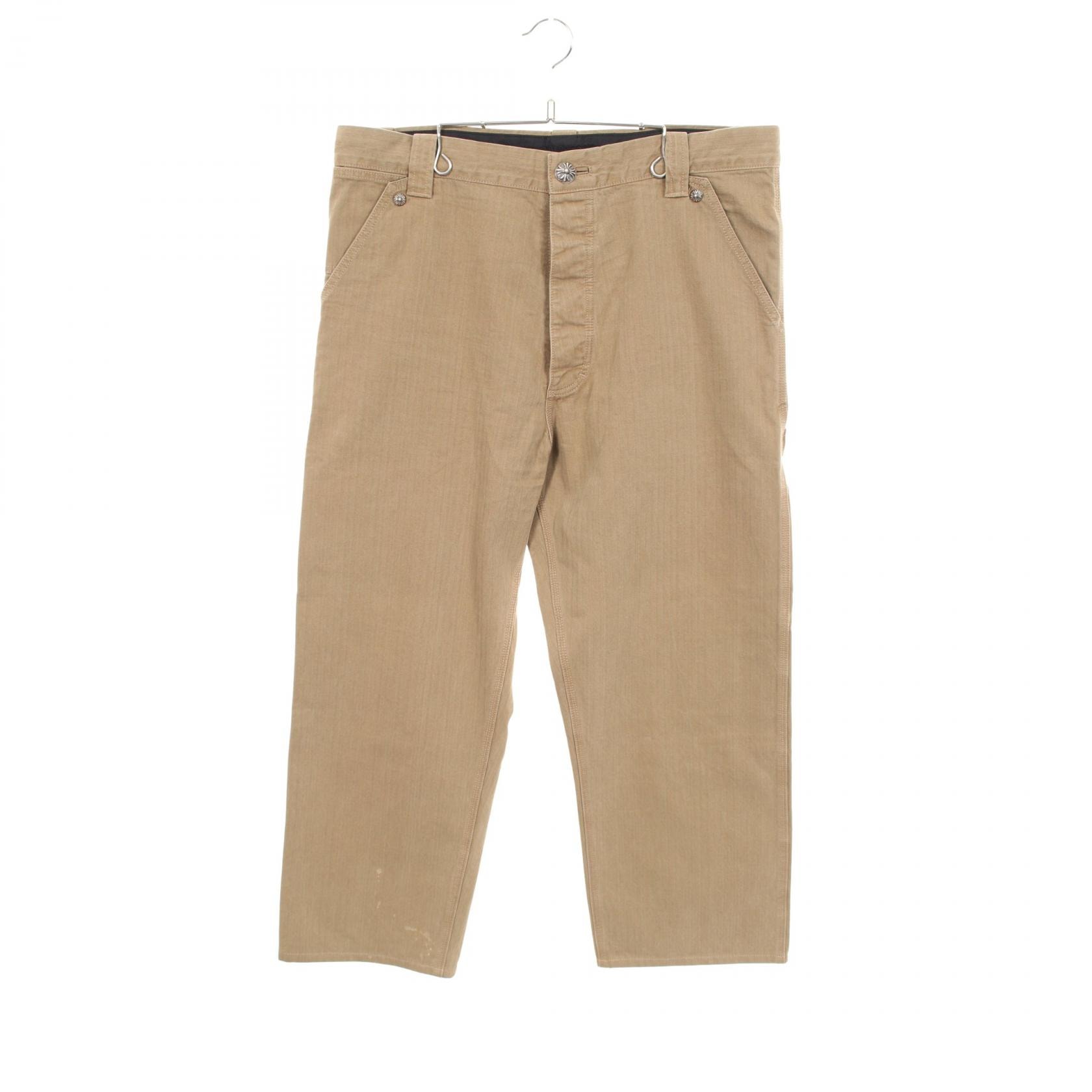 Chrome Hearts Carpenter Cross Ball Pants "Beige"