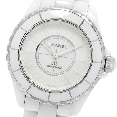 ☆良品 シャネル J12 ホワイトファントム H3443 メンズ 【中古】