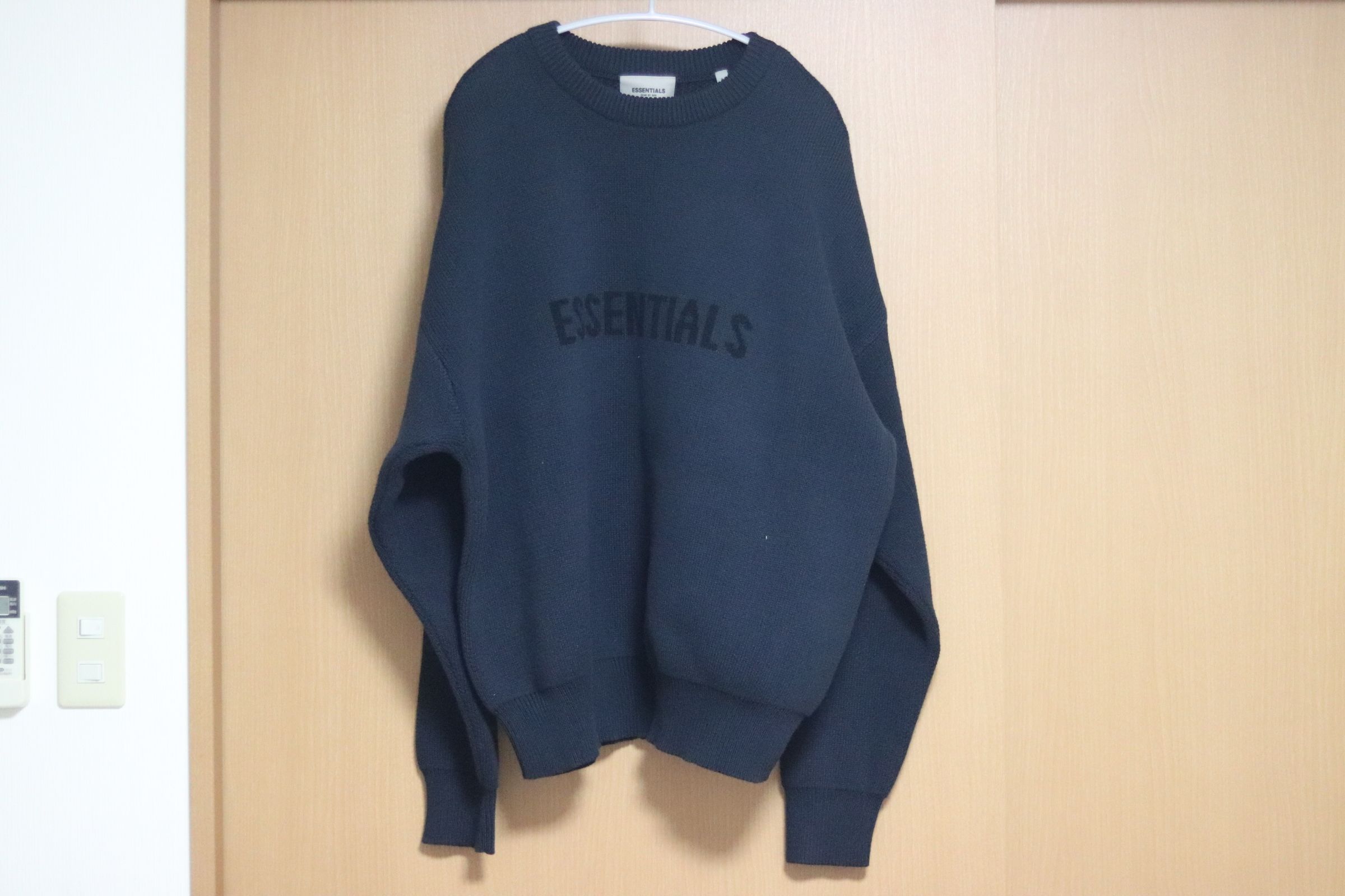 FEAR OF GOD ESSENTIALS / SSENSE Knit Sweater "Dark Navy"