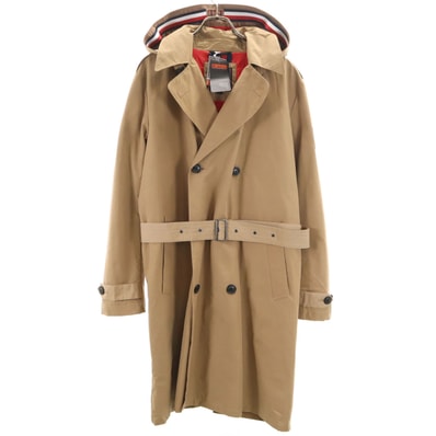 未使用 TOMMY HILFIGER トミーヒルフィガー フーデット トレンチコート M ベージュ