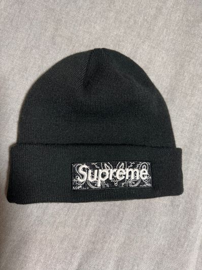 Supreme New Era® Box Logo Beanie "Black"