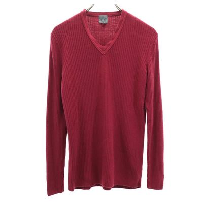 Calvin klein 長袖 Vネック セーター