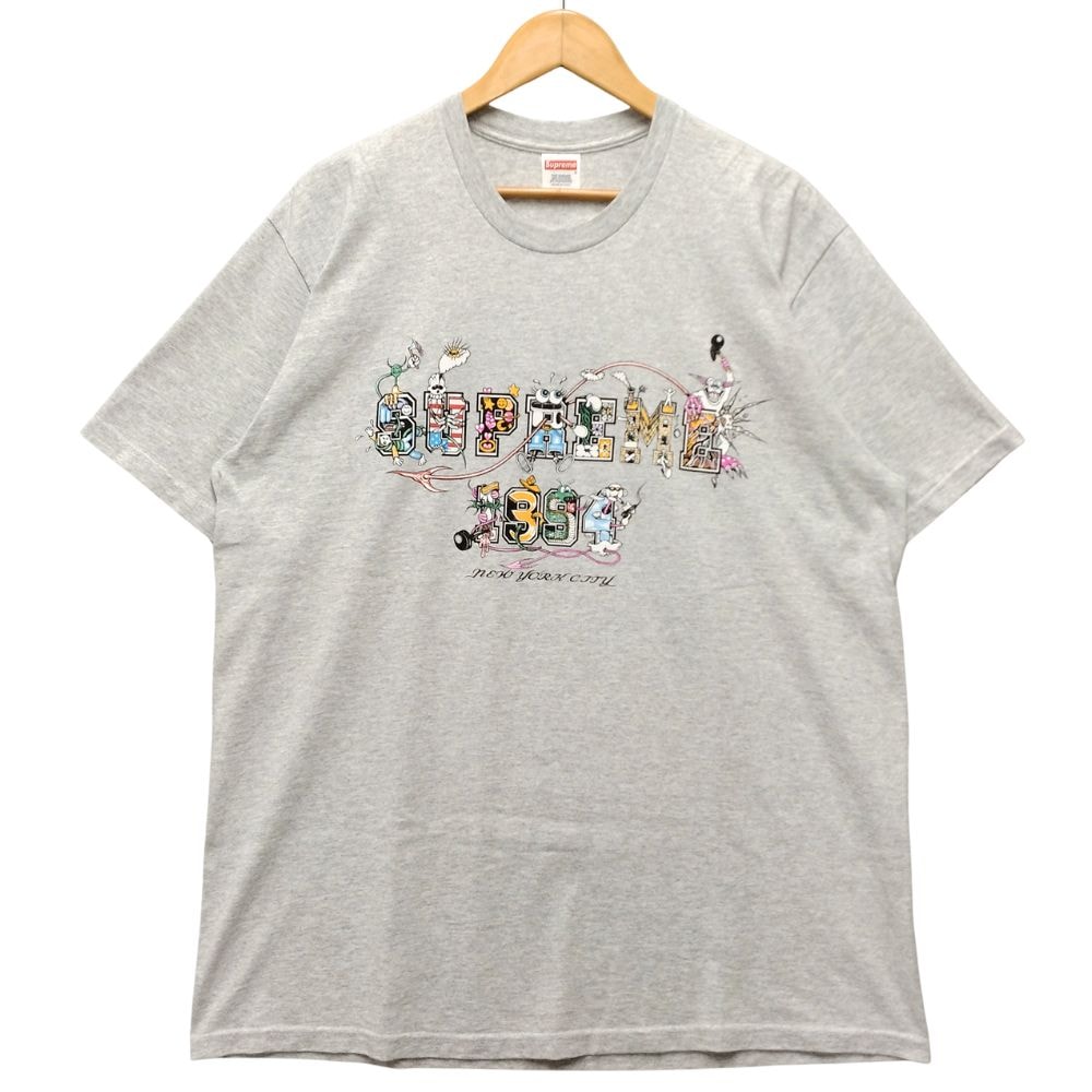 Supreme Varsity Tee "Ash Grey"