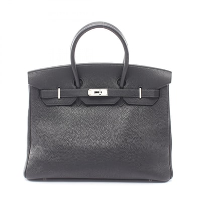 エルメス HERMES バーキン35 ハンドバッグ バッグ レザー トゴ トゴ ブラック(エルメス) □G刻印(2003年製造) レディース ブラック系 027767CK 【中古】