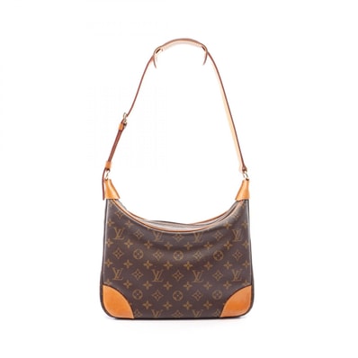 ルイ・ヴィトン LOUIS VUITTON ブローニュPM モノグラム ショルダーバッグ バッグ PVCコーティングキャンバス レザー レディース ブラウン系 M51265 【中古】