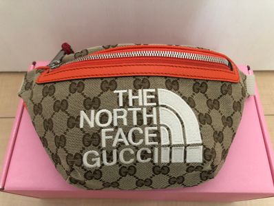 Gucci x The North Face Belt Bag "Beige Ebony"