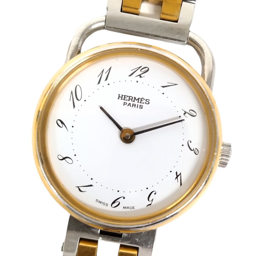 HERMES エルメス アルソー クォーツ レディース 腕時計 正規品 / C574