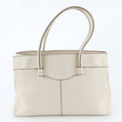 ■美品 トッズ モカシーノトート バッグ レザー