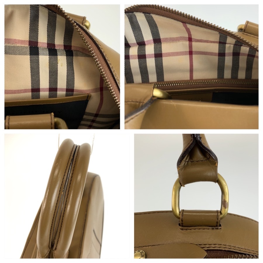 B (目立った傷や汚れなし)】美品 BURBERRY バーバリー 中チェック柄