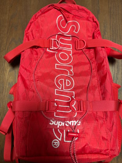Supreme 18FW Backpack "Red"